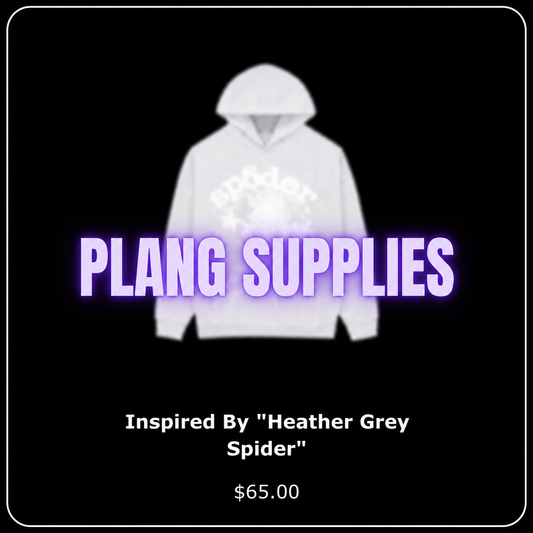 Inspired By "Heather Grey Spider" Hoodie