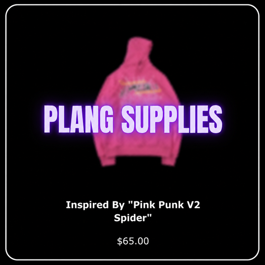 Inspired By "Pink Punk V2 Spider" Hoodie
