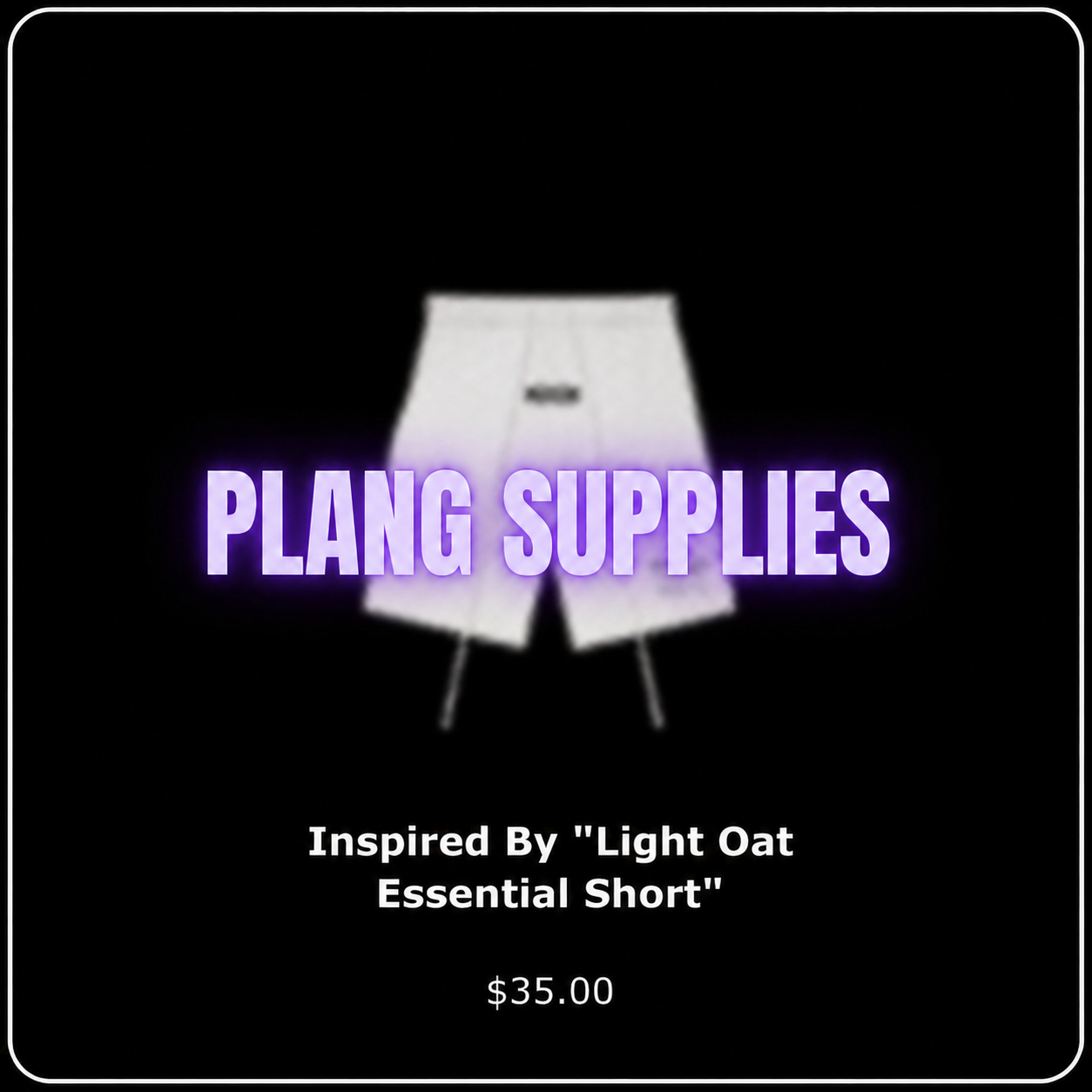 Inspired By "Light Oat Essential Short"